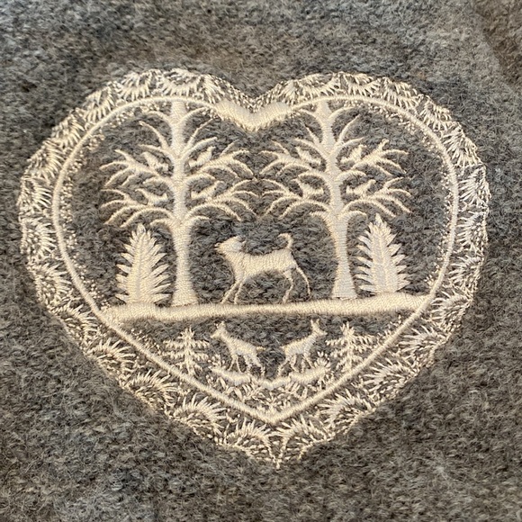 Wool Zip up Sweater - Picture 2 of 6